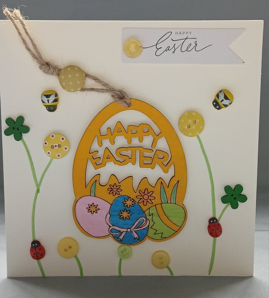 Handmade Easter card 