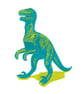 Deinonychus! A3 poster-print - Image 1