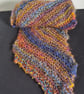 30..Hand Knitted Long Scarf. Multicoloured with Sparkle.  - Image 3