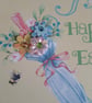 Flower Parasol Easter Card - Image 2