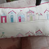 Beach Huts  Cushion Cover