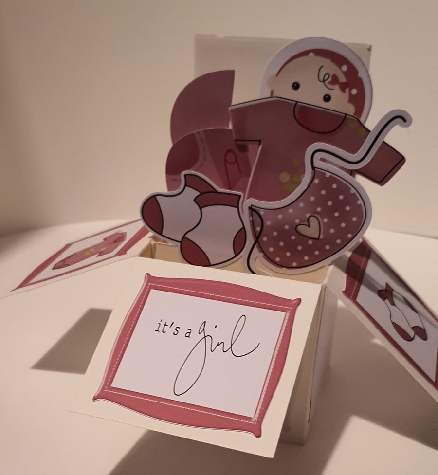 New Baby Card - can be personalised