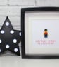 AMY WINEHOUSE - Framed custom Lego minifigure - Musician - Awesome - Unique Art - Image 1