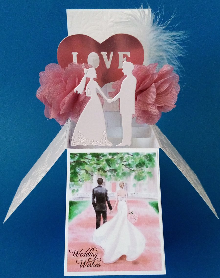 Mr and Mrs Wedding Card