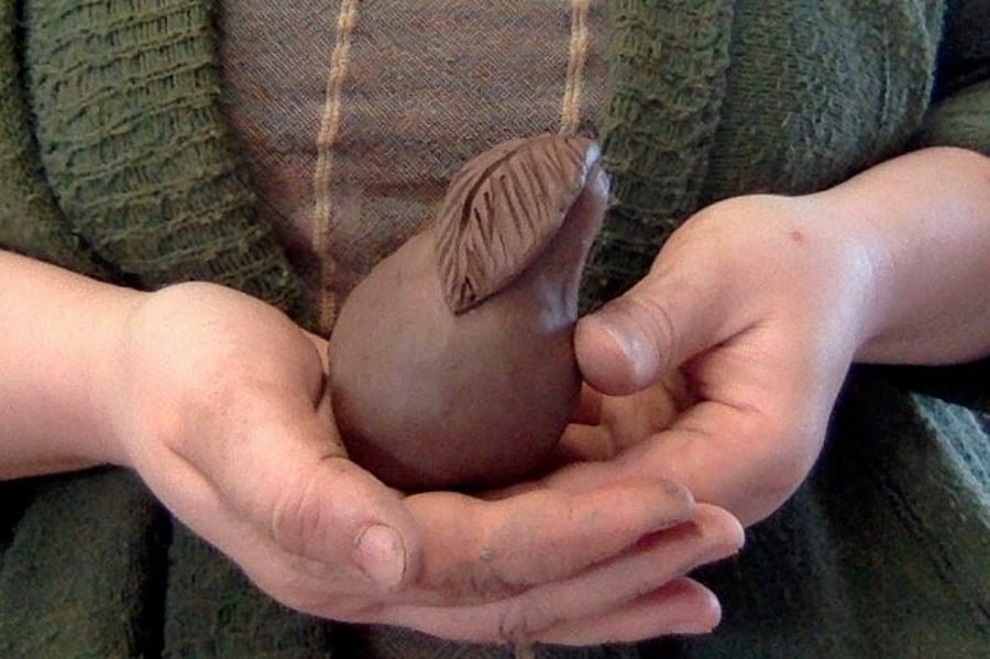 Kit: Rattle Shaker Clay-At-Home