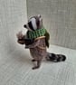 Bandit the Raccoon with backpack - Image 2