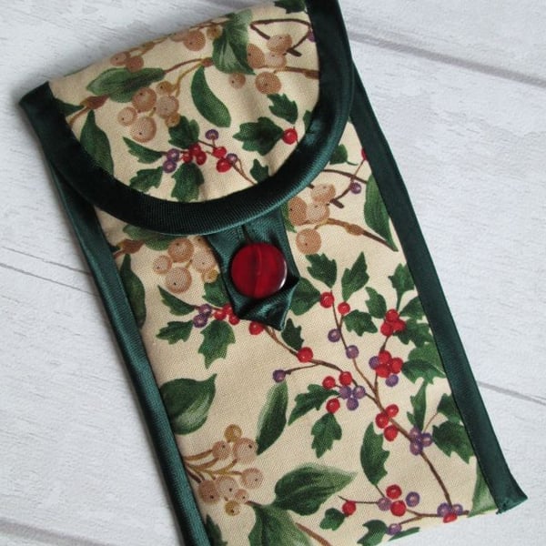 SOLD - Berries on Cream Glasses or Phone Case