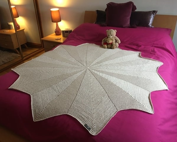 Large Blanket - Vanilla Sparkle