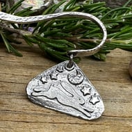 Silver Hare Bookmark