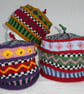 Multicolour Hat Pattern in 3 Sizes. Knitting Pattern. PDF Knitting Pattern. Hat.