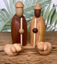 Woodturned Nativity  - Image 2
