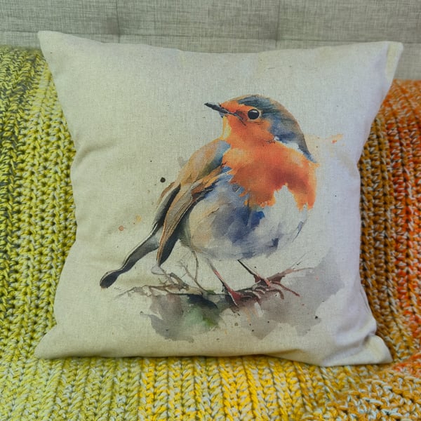 Robin Cushion - Option 6 (6 Designs Available)