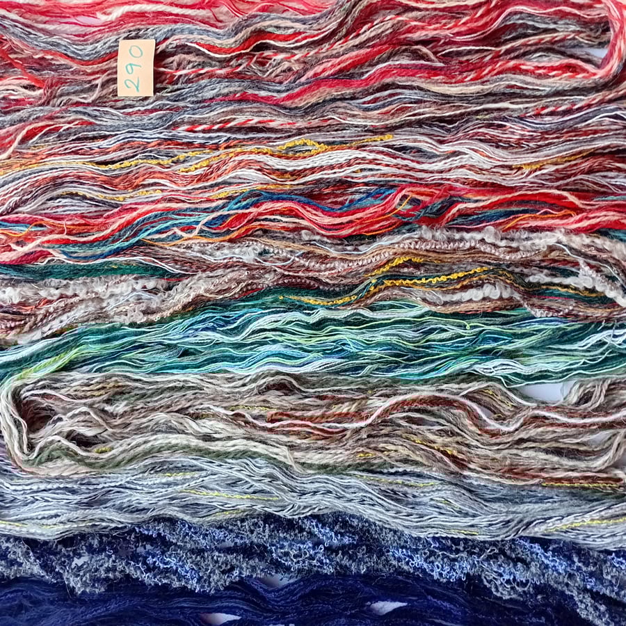 Bundle of creative threads for textile arts and creative crafts