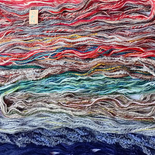 Bundle of creative threads for textile arts and creative crafts