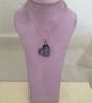 Sparkling Resin Druzy Heart Pendant - Image 3