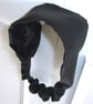 Headband Black Satin Hairband Elasticated - Image 6