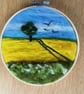 Needle felted landscape of the countryside  - Image 1