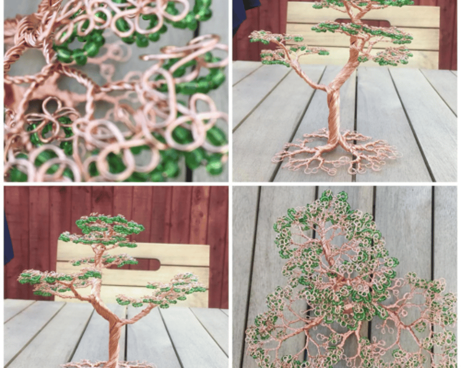 Custom Wire Tree Sculpture