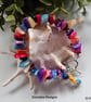 Mother Of Pearl Hand Made Charm Bracelet  - Image 1