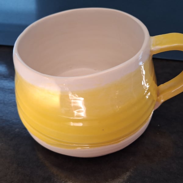 Unique handmade ceramic mug