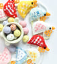 4 Tiny hanging Chickens.   - Image 4