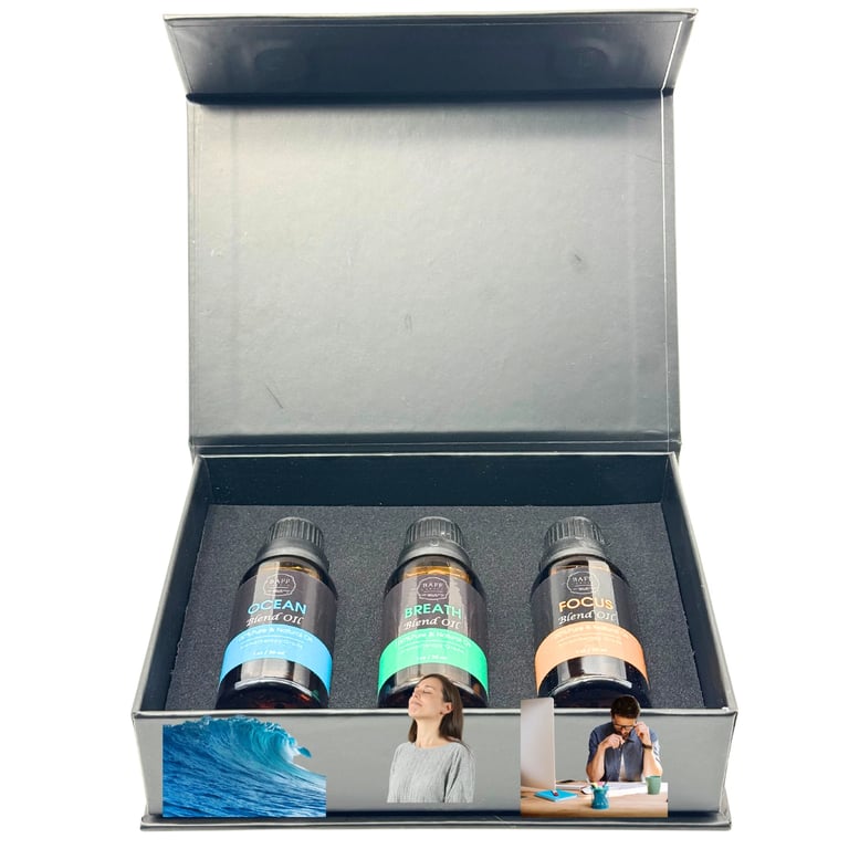 Breath Blend Essential Oil , Focus Blend Essential Oil ,Pure & Organic