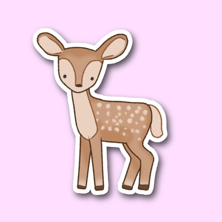 Deer Sticker