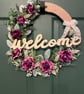 Handmade Spring Door Wreath, Luxury wreaths,38cm