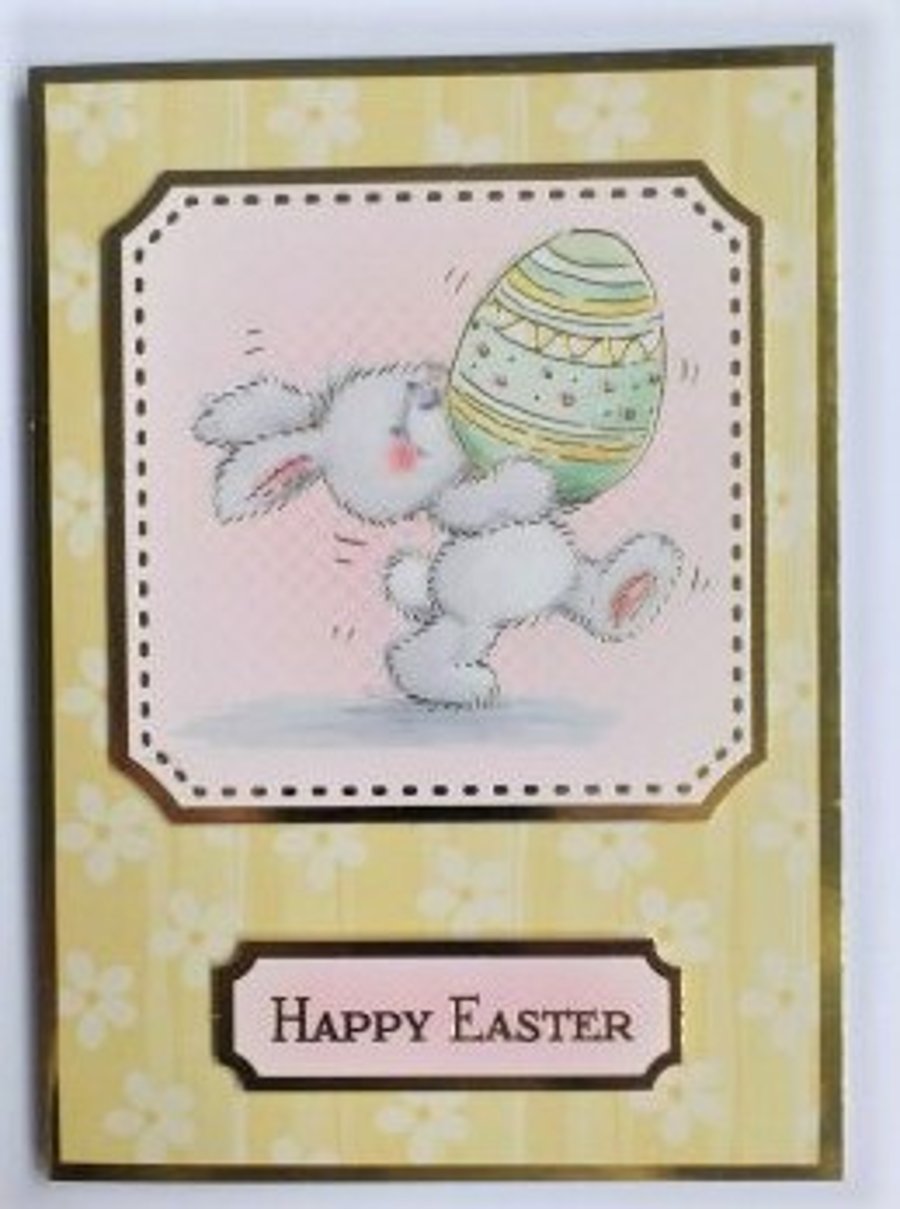 Cute Easter Bunny Card