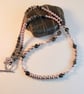 Pearl, Larvikite, Swarovski Crystal And Hematite Necklace - Handmade In Devon - Image 9