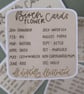 Set of Twelve Birth Flower Cards, Sticker Sheet, Birthday Cards - Image 5