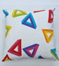 Handmade Heals Jack Prince Playtime cotton scatter cushion cover
