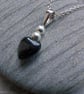 Valentine’s Gift - Black onyx heart pendant on sterling silver chain - Image 5