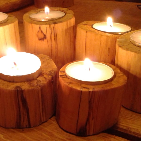 6 tea light holders