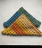 2 hand knitted cotton dishcloths - Image 5