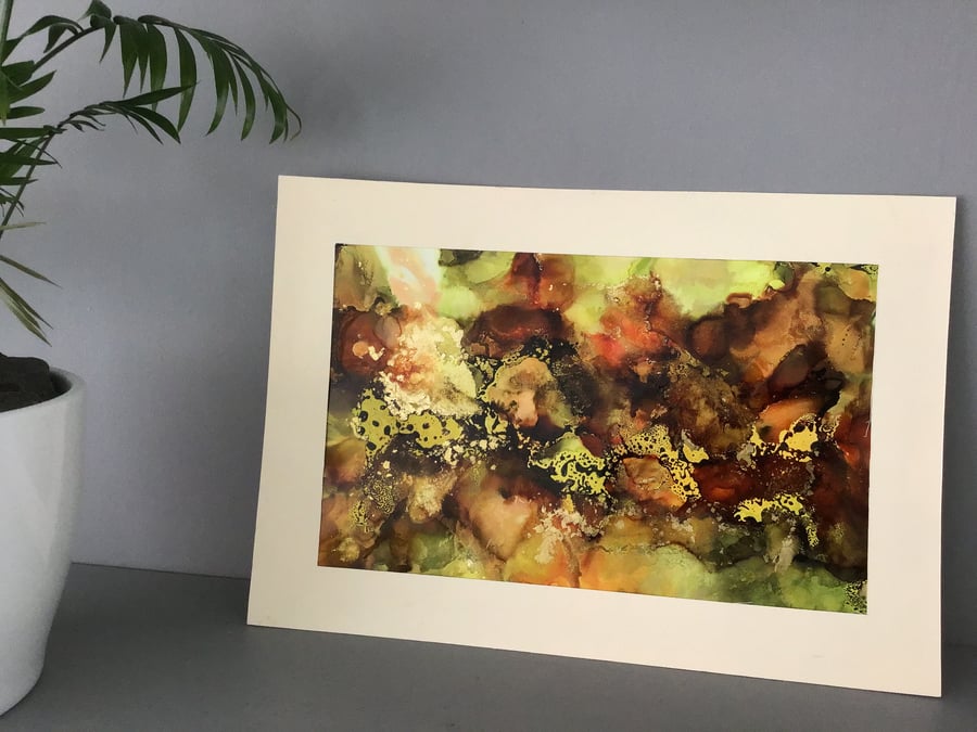 Abstract Alcohol Ink Art