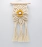 Macrame flower wall hanging - Image 2