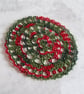 Handmade Lace Christmas Doily - Image 5