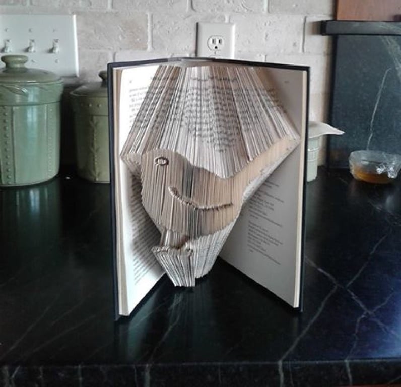 Wren COMBI Book Folding Pattern - EMAILED PDF PATTERN