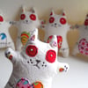 embroidered zombie kitten