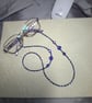 Beaded Glasses Chain - Blue - Image 7