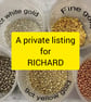 A private listing for Richard