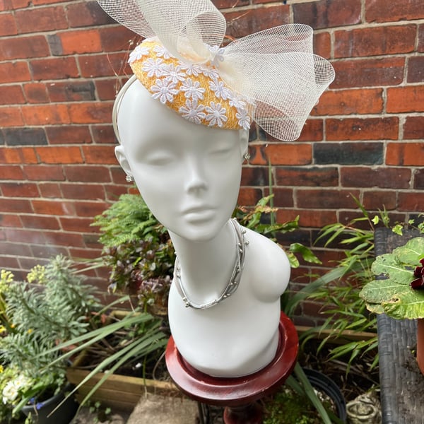 Beautiful Handmade hat, Hat for the Races, Hats for Ascot, Special Occasion Hats