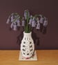 forever flowers, macrame Bluebells in a vase - Image 9
