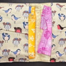 Discrete privacy pack with stylised garden birds