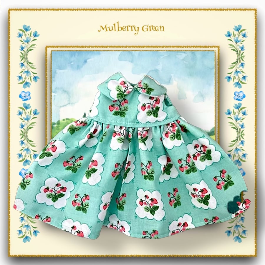 Strawberries for Tea Dress