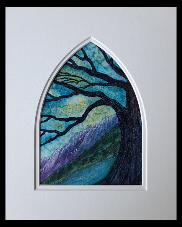 Deepness, an original painting