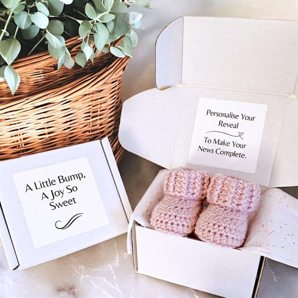 Personalised Pregnancy Announcement Gift Box - Baby Reveal