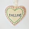 Small Ceramic heart decoration Swear words 