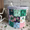 Large patchwork pudding bag